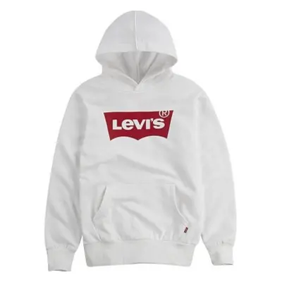 Levi's dětská mikina bílá 9E8778-001 Bílá Barva: Bílá