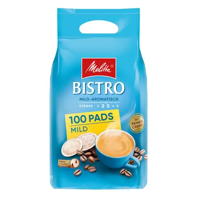 Melitta Bistro Kaffee Pads mild 100x7g