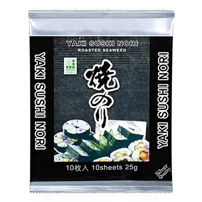 Yaki Sushi Nori Silver mořské řasy 25g