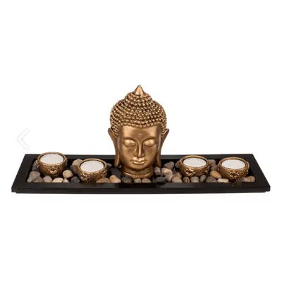 Decoration Set Buddha Head