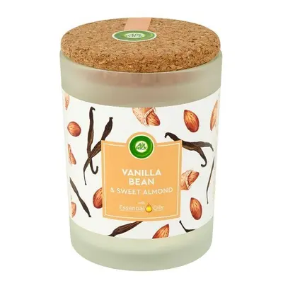 Air Wick svíčka Vanilla Bean&Sweet Almond 185g