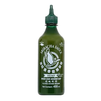 Flying Goose Sriracha zelená Hemp omáčka 455ml