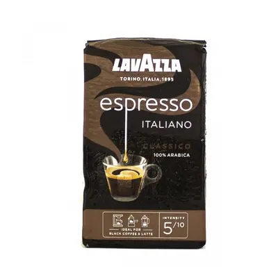 Lavazza Espresso Black mletá káva 250g