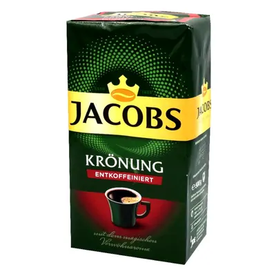 Jacobs Krönung Entkoffeiniert mletá káva 500g