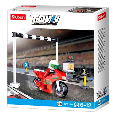 Sluban Town Závodní motorka M38-B0717A