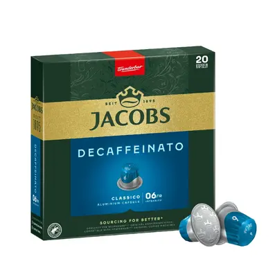 Jacobs Decaffeinato Classico 20 Cups