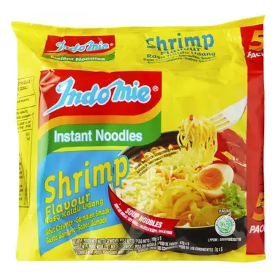 Indomie instantní polévka krevety balení 5x70g