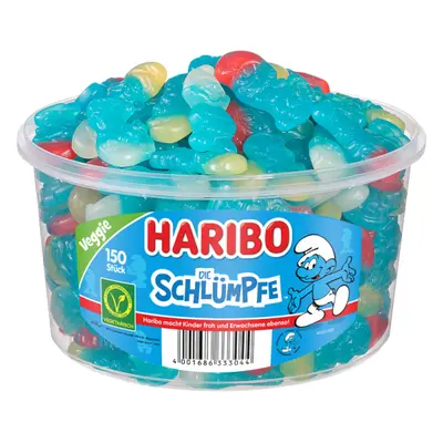 Haribo Schlümpfe dóza 1350g