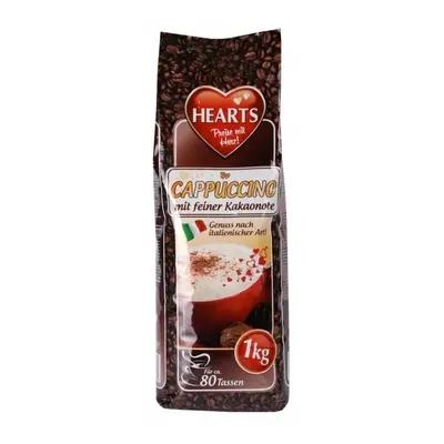 Hearts Cappuccino mit feiner Kakaonote 1kg