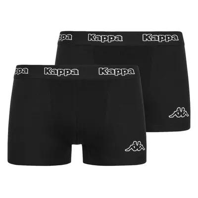 Kappa pánské boxerky 891512 Black 2 Pack