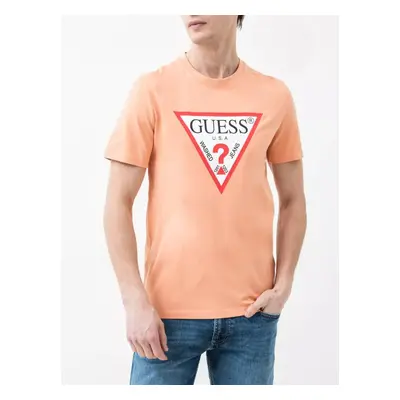 Guess Pánské tričko M2YI71 I3Z14 Sweet Peach