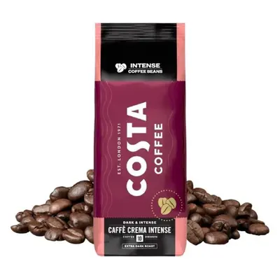 Costa Coffee crema Intense Extra Dark Roast Zrno 1kg