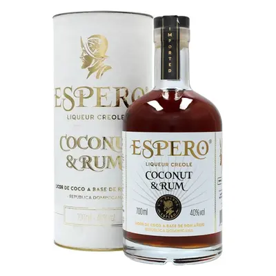 Espero Coconut & Rum 40% 0.7L (tuba)