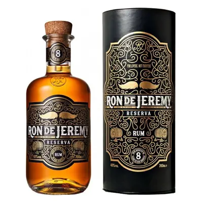 Ron de Jeremy RESERVA 8 Y.O Rum 40% 0,7L (tuba)