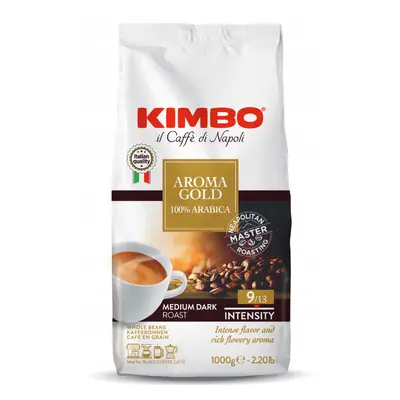 Kimbo Espresso Aroma Gold 100% Arabica Zrno 1kg