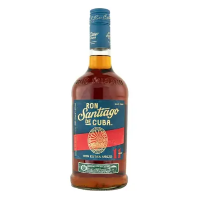 Santiago de Cuba Ron Extra Añejo 11 Años D.O.P. Cuba 40% 0,7L (holá láhev)