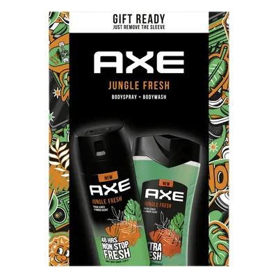 AXE dárková sada Junggle Fresh sprchový gel + Deo