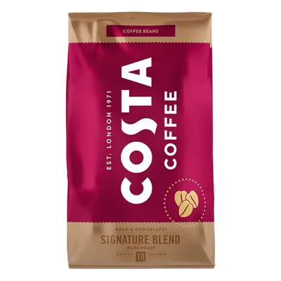 Costa Coffee Signature Blend Dark Roast Zrno 1kg