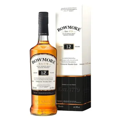 Bowmore 12 Years Old Islay Single Malt 40% 0,7L (karton)