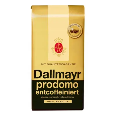 Dallmayr Prodomo bezkofeinová káva zrnková 500g