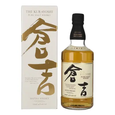 Kurayoshi Pure Malt Whisky 43% 0.7L (karton)