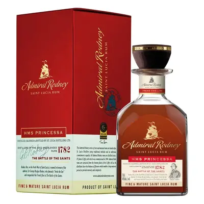 Admiral Rodney HMS PRINCESSA 40% Vol. 0,7l (dárkové balení)