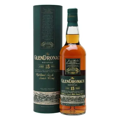 The GlenDronach REVIVAL 15 YO 46% 0,7l (tuba)