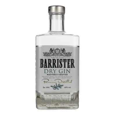 Barrister Dry Gin 40% 0,7L (holá láhev)