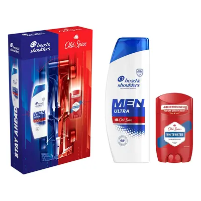 Head&Shoulders Head & Shoulders Ultra Men 250ml + Old Spice Whitewater Deodorant 50ml dárková sa