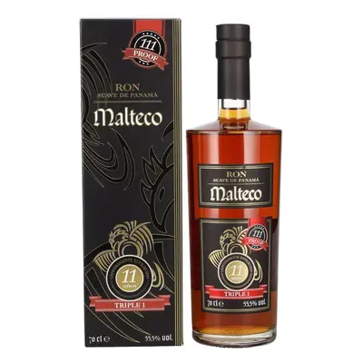 Malteco Triple 1 11YO 55,5% 0.7L (dárkové balení)