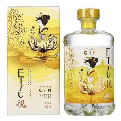 Etsu Double Yuzu Gin 43% 0.7L (karton)