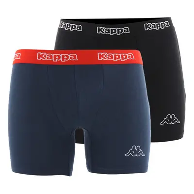 Kappa pánské boxerky 891199 Black/Navy 2 Pack