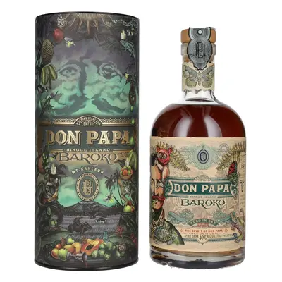 Don Papa BAROKO Limited Edition Harvest Canister 40% 0,7L (tuba)