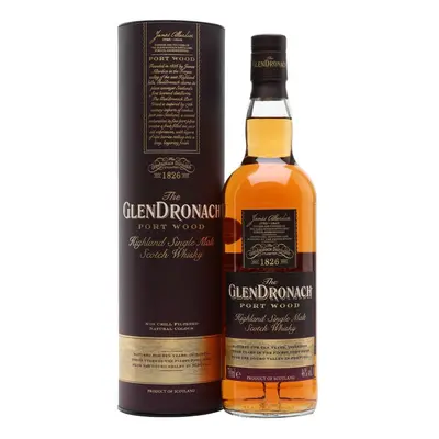 The GlenDronach PORT WOOD 46% 0,7l (tuba)