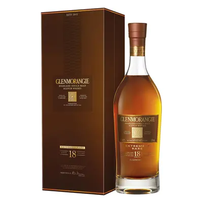 Glenmorangie EXTREMELY RARE 18 Years Old Highland 43% 0,7L (dárkové balení)