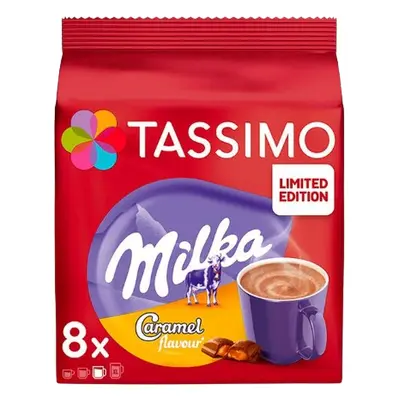 Tassimo Milka Caramel Hot Chocolate 240g 8 kapslí