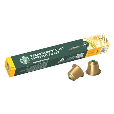 Starbucks Blonde Espresso Roast Nespresso 10 kapslí