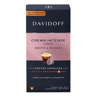 Davidoff Nespresso Crema Intense Lungo 10 kapslí