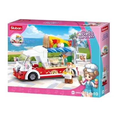 Sluban Girls Dream Mobilní Pizza stánek M38-B0993D