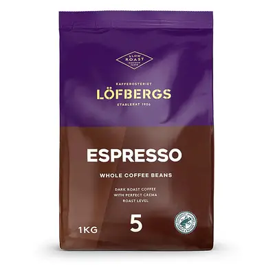 Lofbergs Espresso zrnková káva 1kg