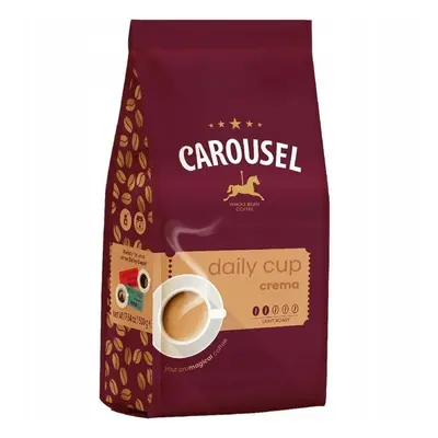 Carousel Daily Cup Crema zrnková káva 500g