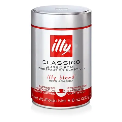 ILLY Classico tin mletá káva 250g