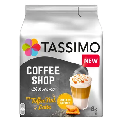 JACOBS DOUWE EGBERTS Tassimo Coffee Shop Toffee Nut Latte 268g