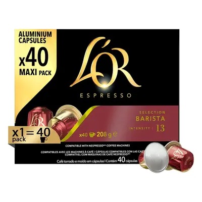 L'or Nespresso Barista 40 kapslí