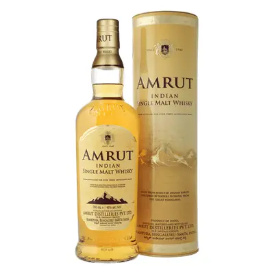 Amrut Indian Single Malt Whisky 46% 0,7l (tuba)