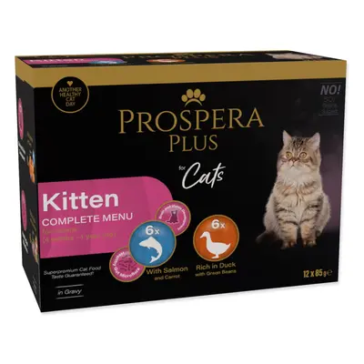 Kapsička Prospera Plus Kitten, 12x 85g