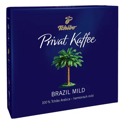 Tchibo Privat Kaffee Brazil Mild mletá 500g