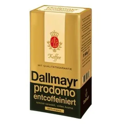 Dallmayr Prodomo bezkofeinová mletá káva 500g