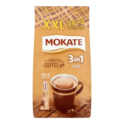 Mokate 3in1 Latte XXL 360g 24x15g