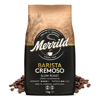 Merrild Barista Cremoso zrno 1kg